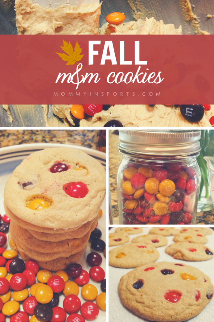 Need a quick after school activity? Try baking some fall m&m cookies! You can find any season M&M's at Target and this is a fun math and sensory exercise for kids! Plus baking is fun!