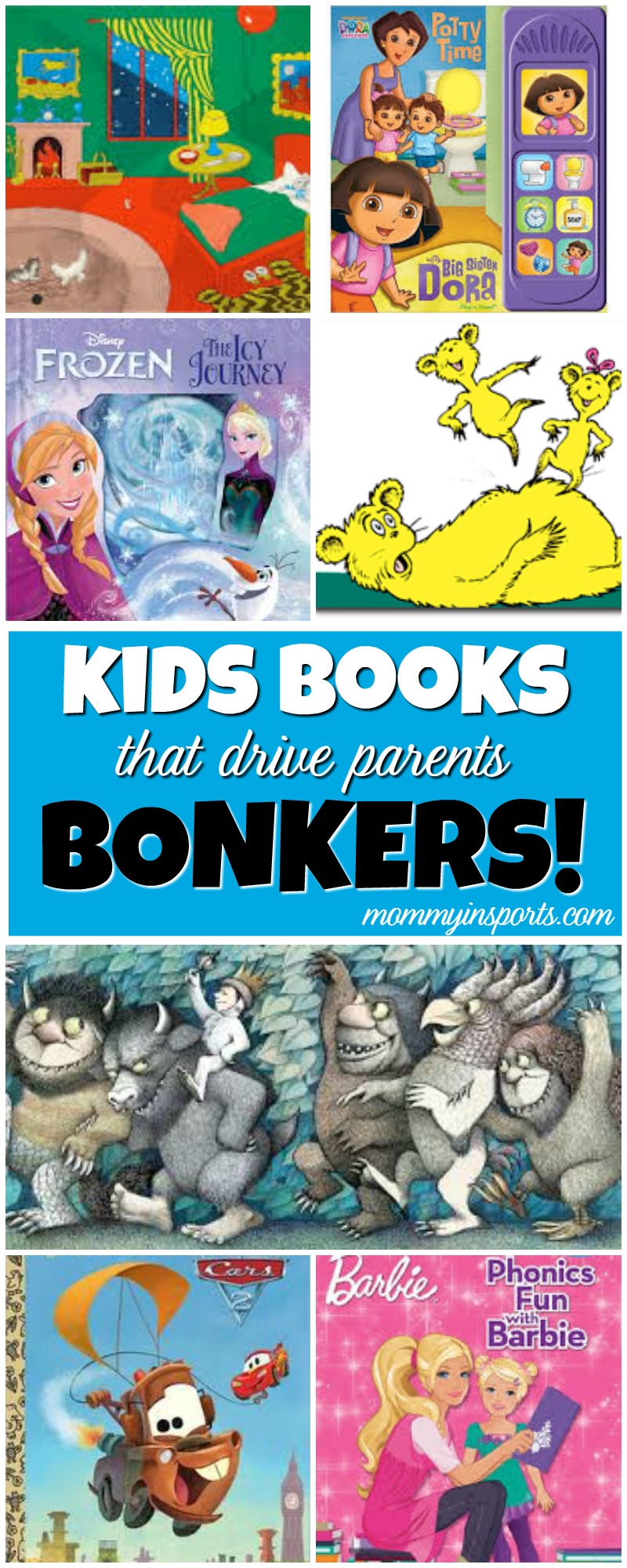Reading with your kids can be one of life's greatest joys! Unless you're stuck with one of these kids books! Which drives YOU bonkers?