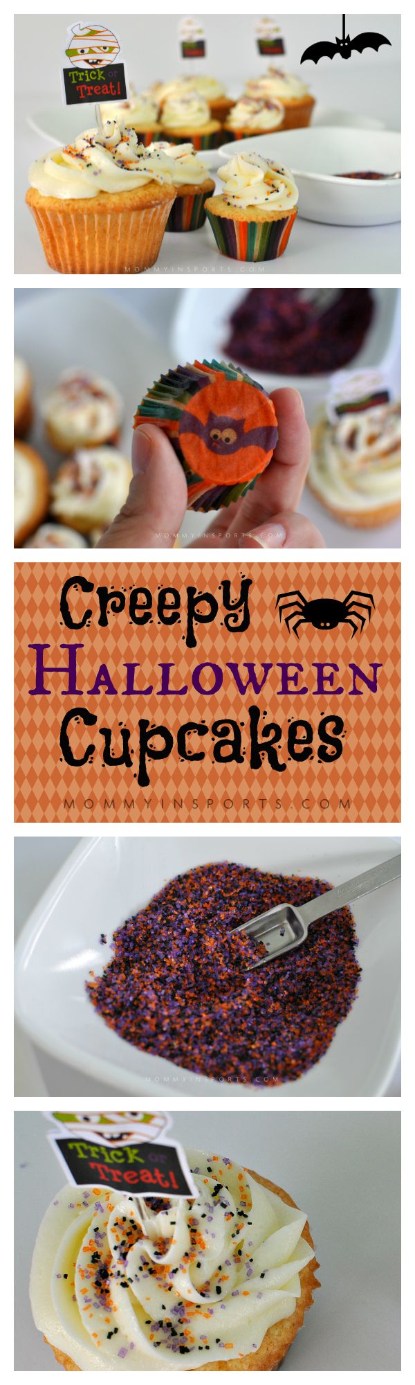 Looking for an easy way to celebrate Halloween with the kids?! Get creative in the kitchen with these delicious Halloween cupcakes! Simple is best don't you think?!