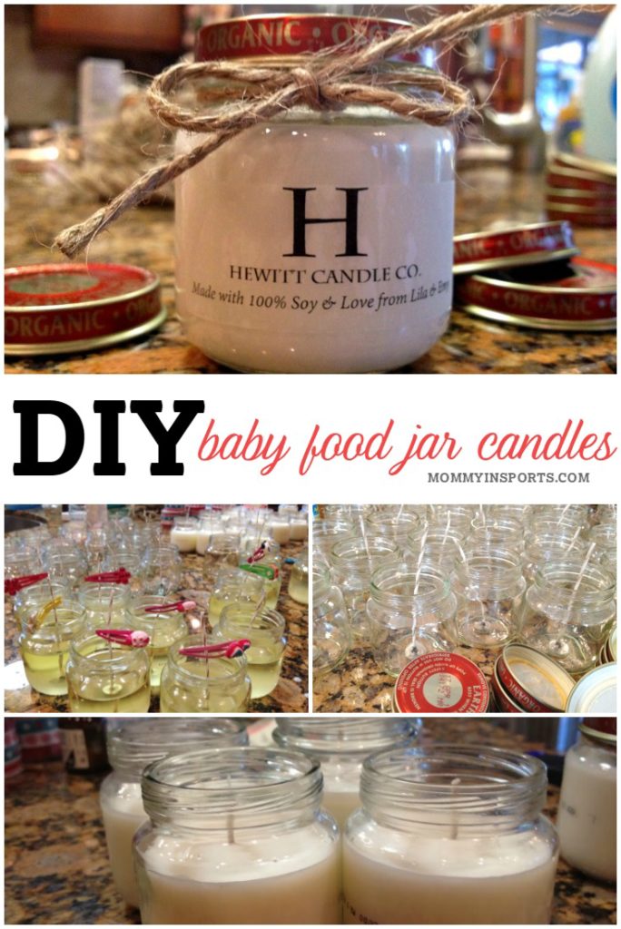 Looking for a way to upcycle those baby food jars that you've been saving? Make these DIY baby food jar candles! They are easy, inexpensive, and have the perfect rustic charm of a homemade gift!