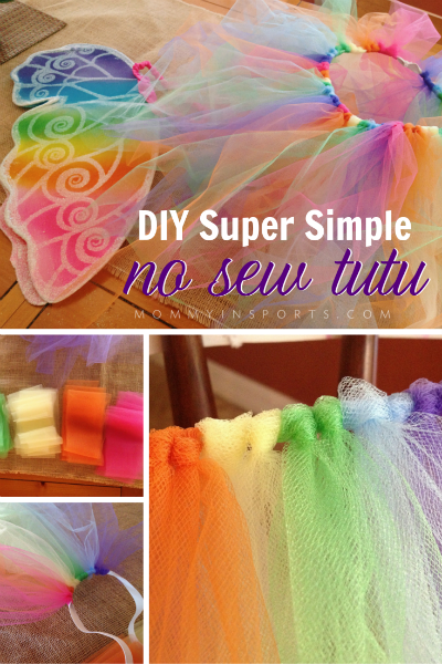 DIY Super Simple No Sew Tutu