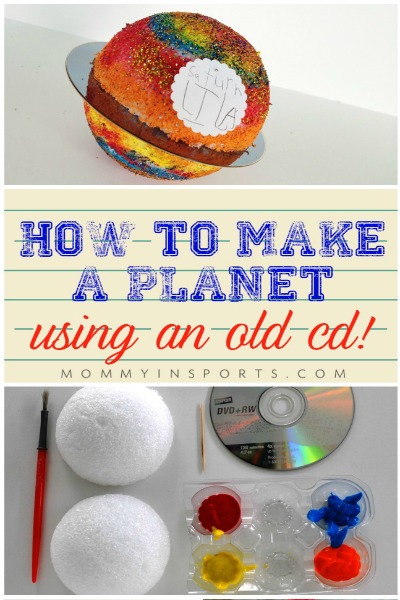 How to Make a Planet Using an Old CD PIN