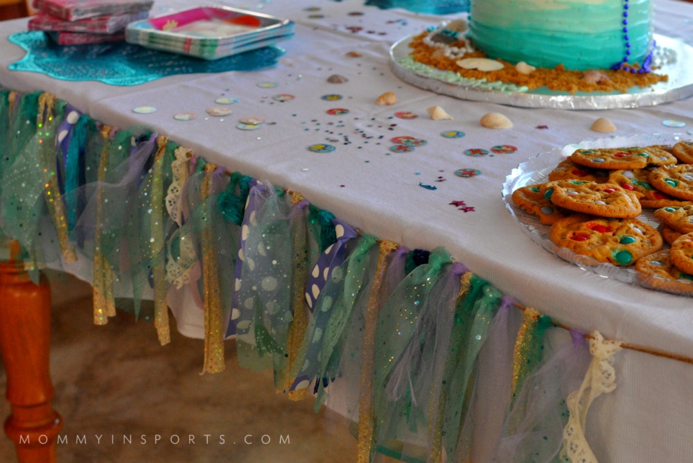 Ariel Banner Dessert Table