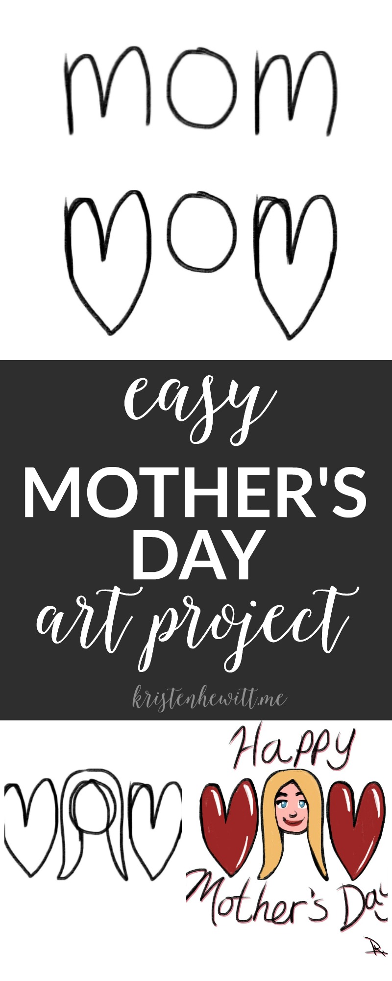 Teaching Tuesday A Mothers Day Art Project Kristen Hewitt