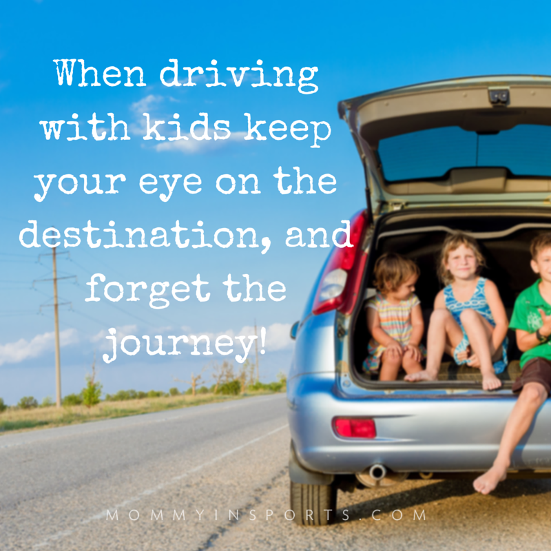 When driving with kids keep your eye on