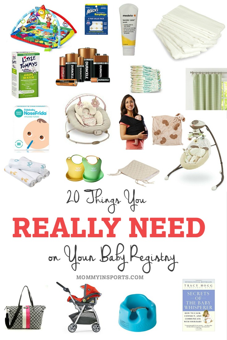 Trying to start your baby registry but not sure where to start? Take the advice from a two-time mom, 20 things you REALLY need on your baby registry!