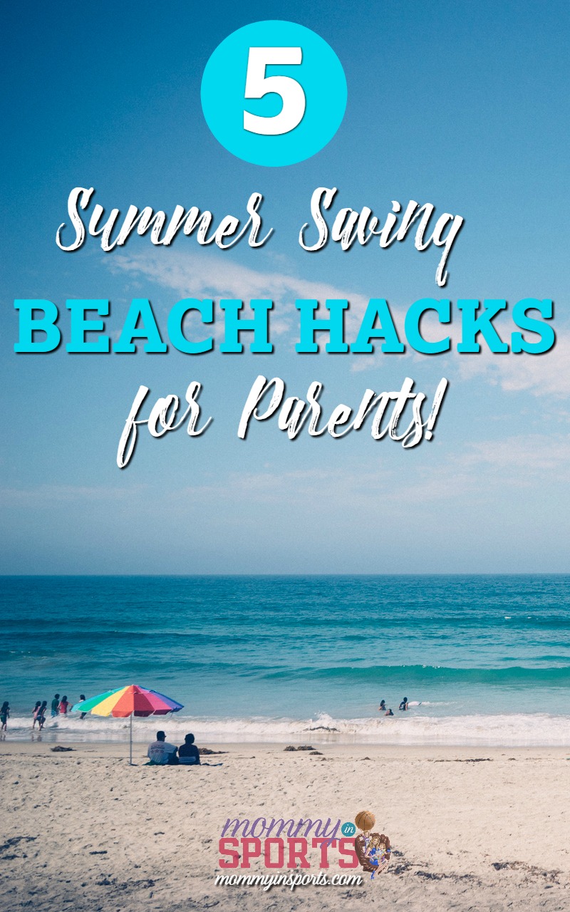 Heading to the beach but worried about the mess with the kids? Check out these top 5 summer saving beach hacks for parents! Summer days with be a breeze!