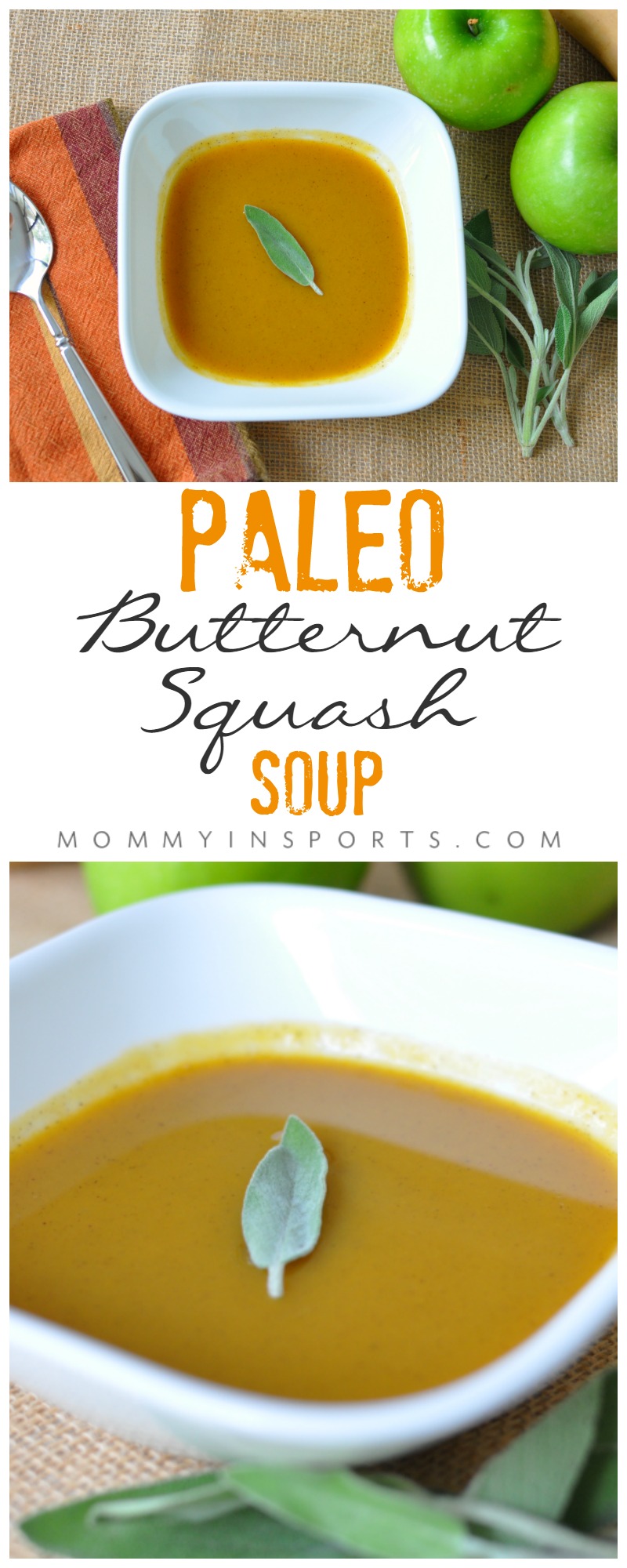 Looking for a dairy-free & paleo butternut squash soup that silky, creamy, and naturally sweet? You won't be disappointed in this perfect paleo butternut squash soup recipe!