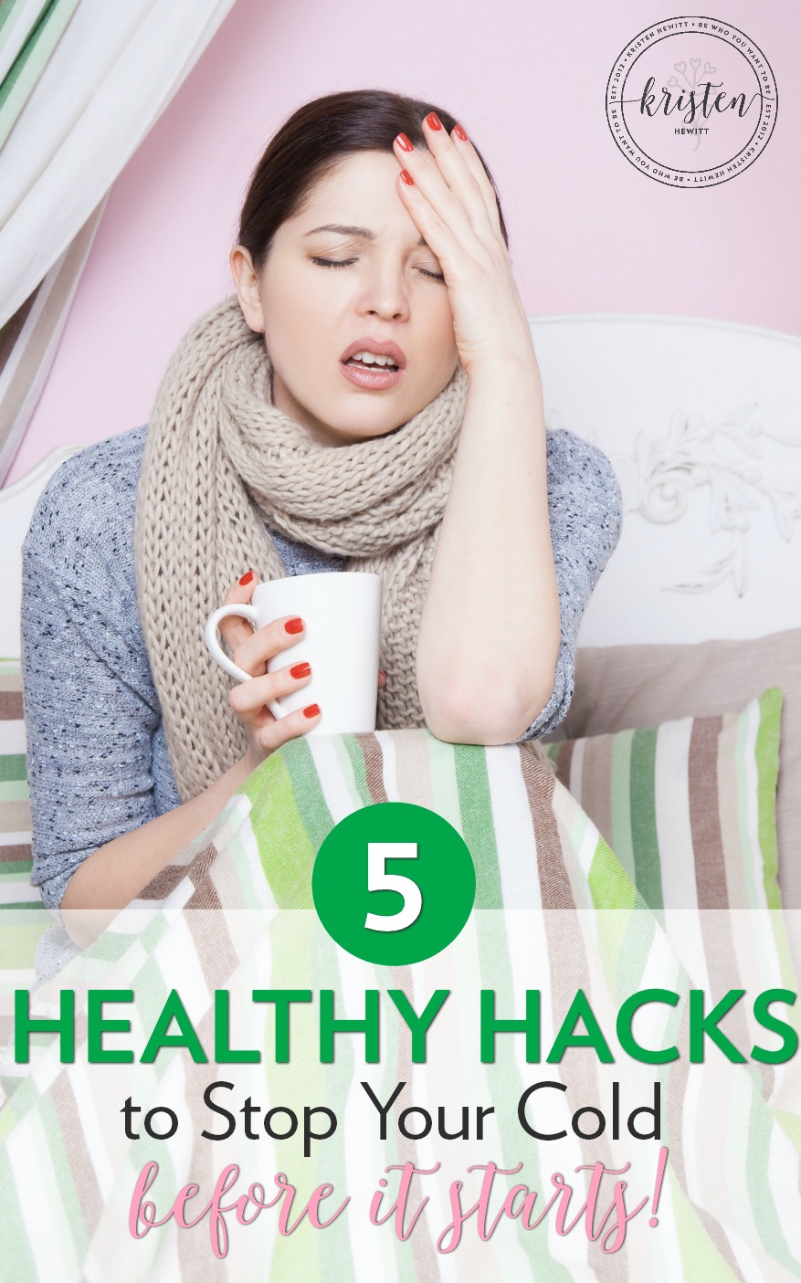 Is everyone around you sick but you desperately want to stay well? Try one of these 5 healthy hacks and stop the flu and cold before it starts.