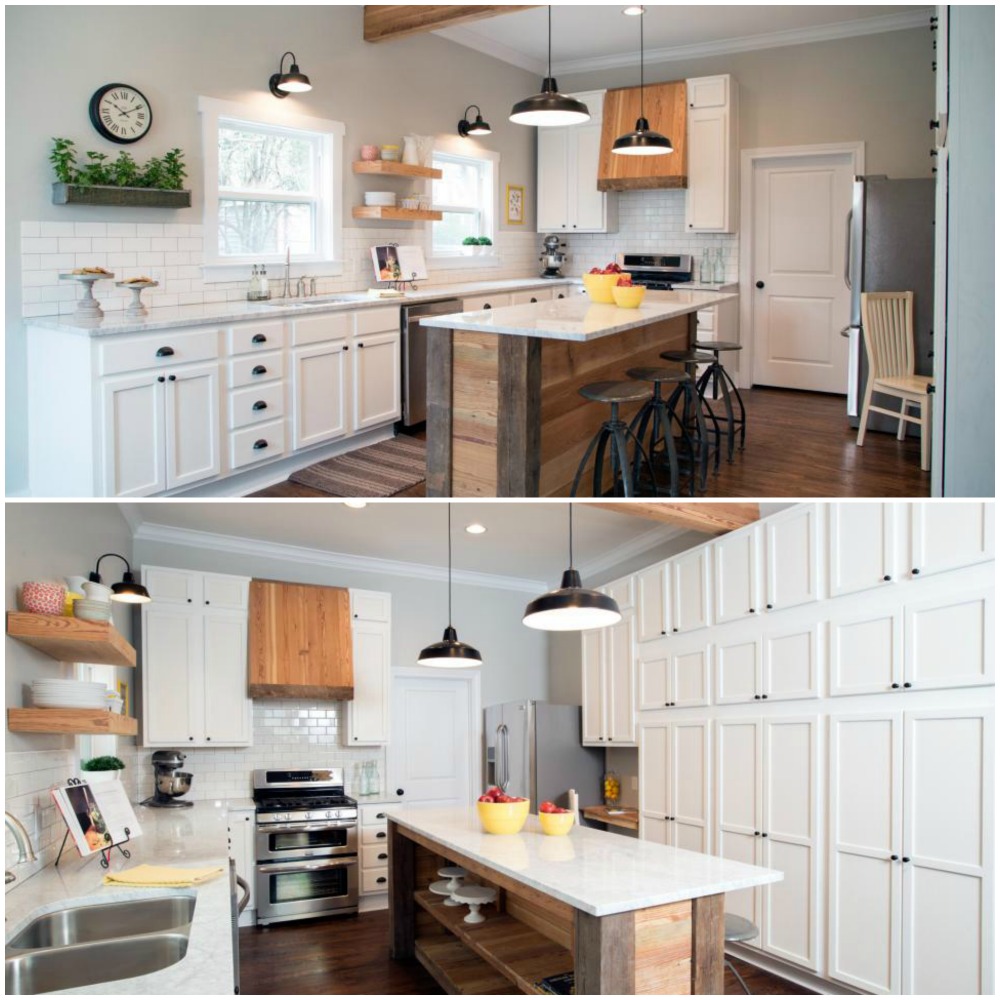 Re-designing a new kitchen and need some inspiration? Check out these 10 perfect Fixer Upper Modern Farmhouse White Kitchen Ideas! You too can have the kitchen of your dreams!