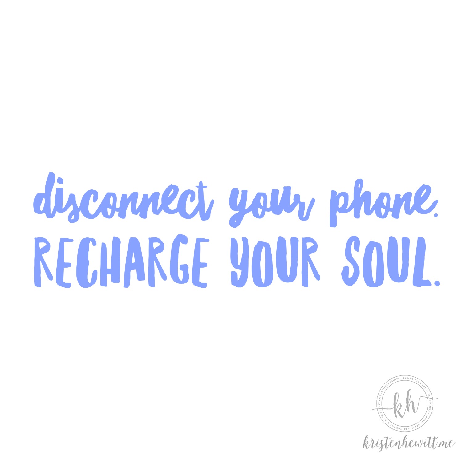 Have you ever REALLY taken a social media timeout? Turned off your phone and disconnected? Here's how turning off your phone for three days can change your life!