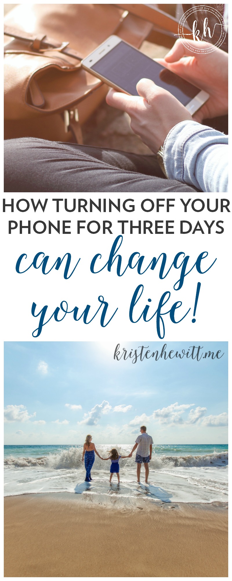 Have you ever REALLY taken a social media timeout? Turned off your phone and disconnected? Here's how turning off your phone for three days can change your life!