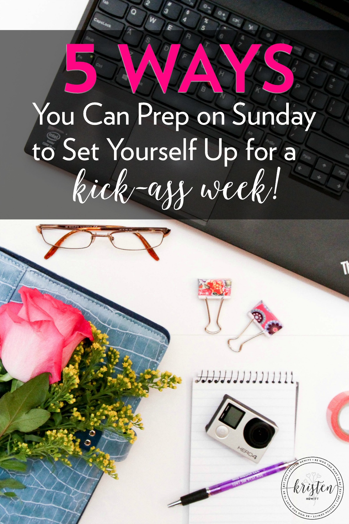 Do you find yourself lost and sometimes overwhelmed during the week trying to manage work, life, kids, and all the responsibilities at home? I did too until I started doing these things every Sunday. Try it and see if it helps you too!