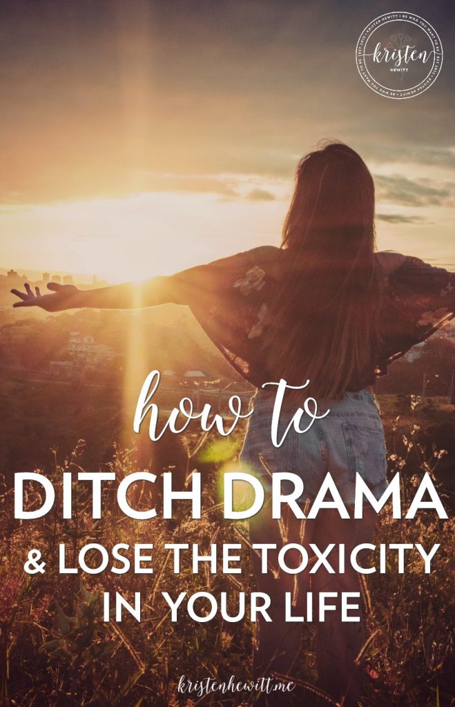 Are you tired of drama filled days at work or toxic relationships? Perhaps burned out online? Here's how to release the drama in your life!